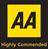 AA Highly Commended