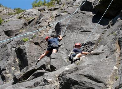 rock-climbing