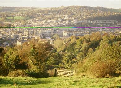 The Royal Crescent skyline