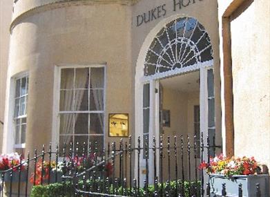 Dukes Hotel entrance