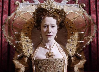 Helen Mirren as Elizabeth I. © Giles Keyte for Company Pictures Channel 4 HBO
