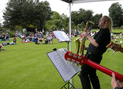 Lazy Jazz on the Lawn at Dyrham Park