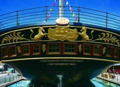 Stern of ship