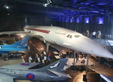 Concorde in museum