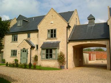 Exterior of Arch House