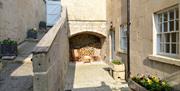 Entrance to the stables