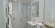 Former tack room now houses a state of the art shower room