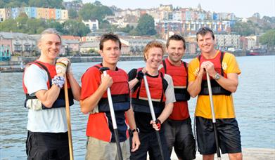 A canoeing trip on Bristol's Harbourside