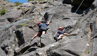 rock-climbing