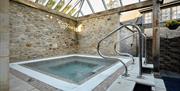 Hot tub/pool in conservatory