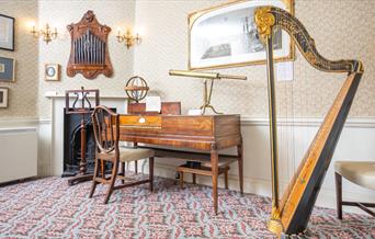 The Music Room at The Herschel Museum of Astronomy, Bath