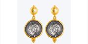 Icarus Jewellery - Coin Earrings