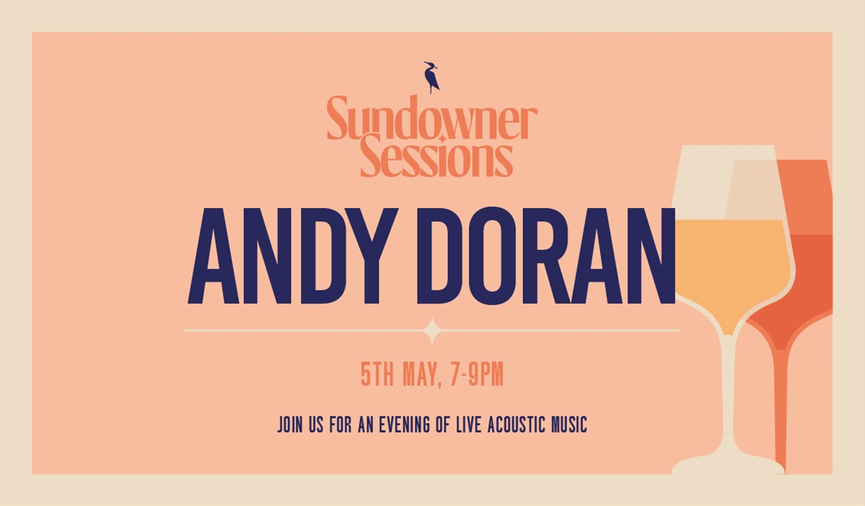 Andy Doran at The Litton's Sundowner Sessions Sunday 5th May 7-9pm