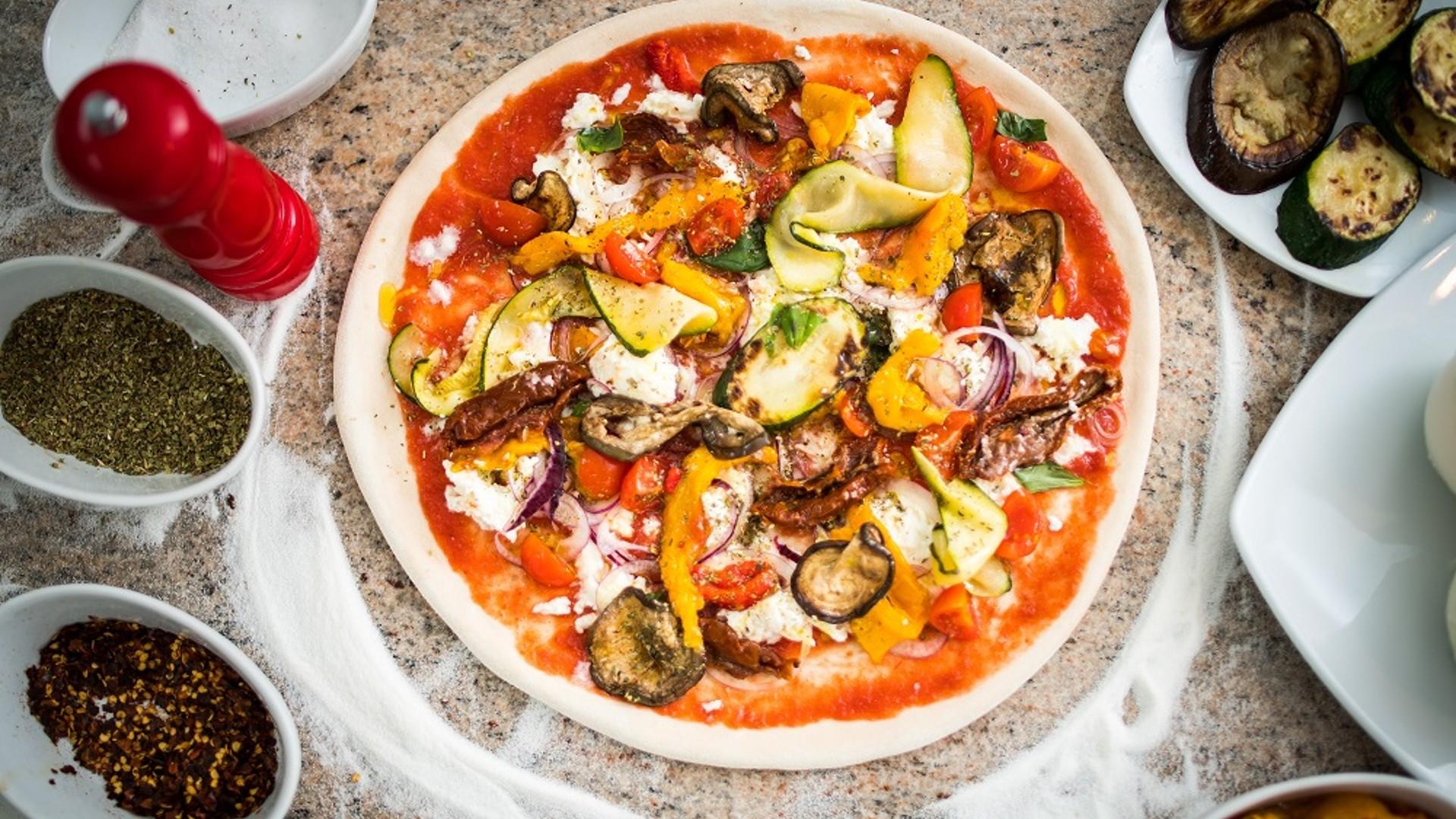 Dough Veggie Pizza