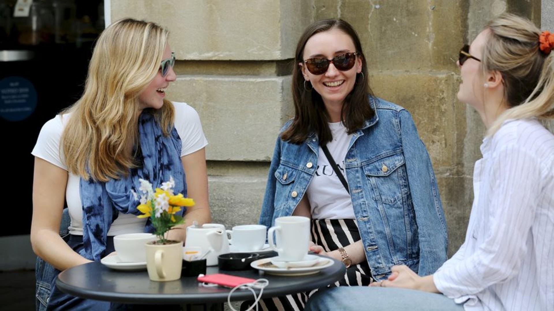 Friends with Coffee -  CREDIT Bath Bid