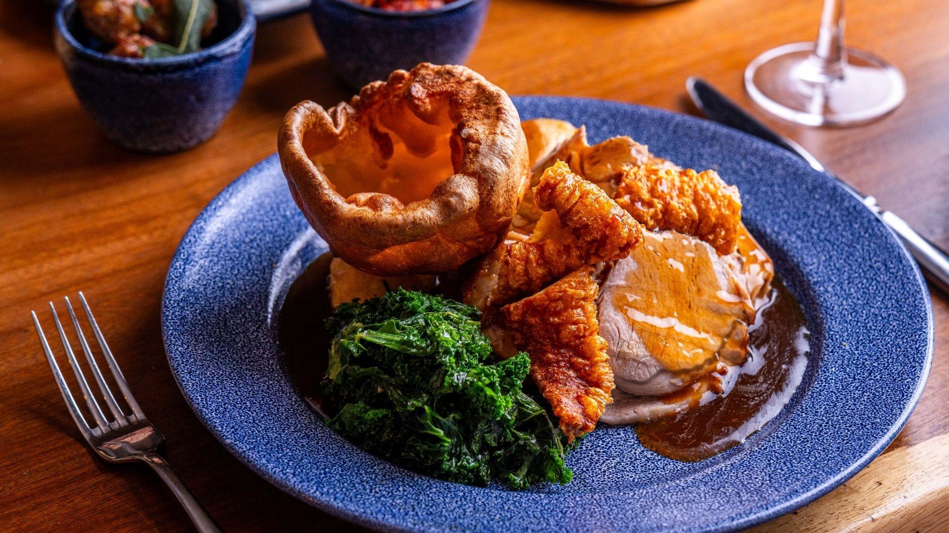 Roast dinner at The Bath Townhouse