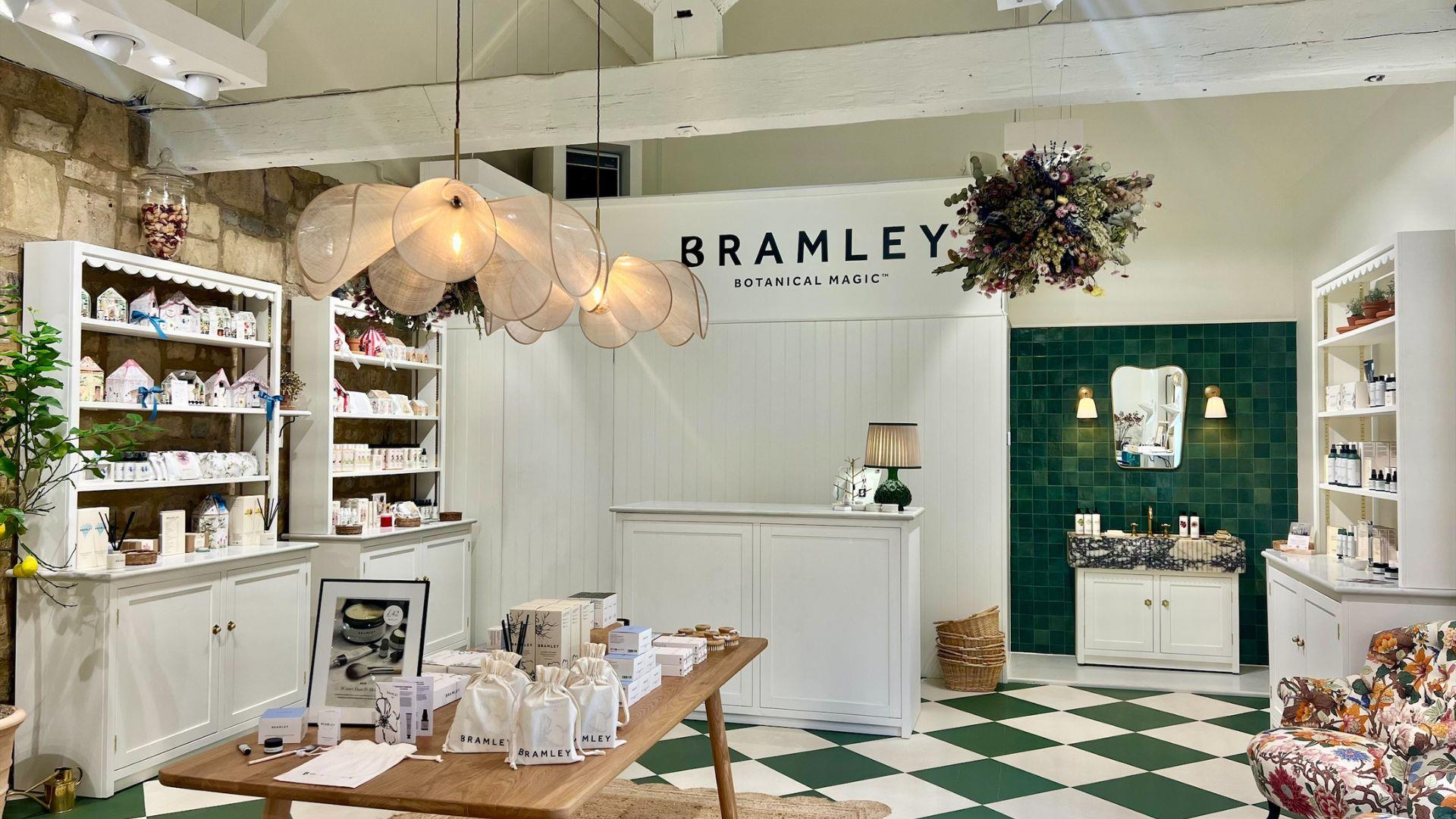 Bramley shop in Shires Yard, Bath