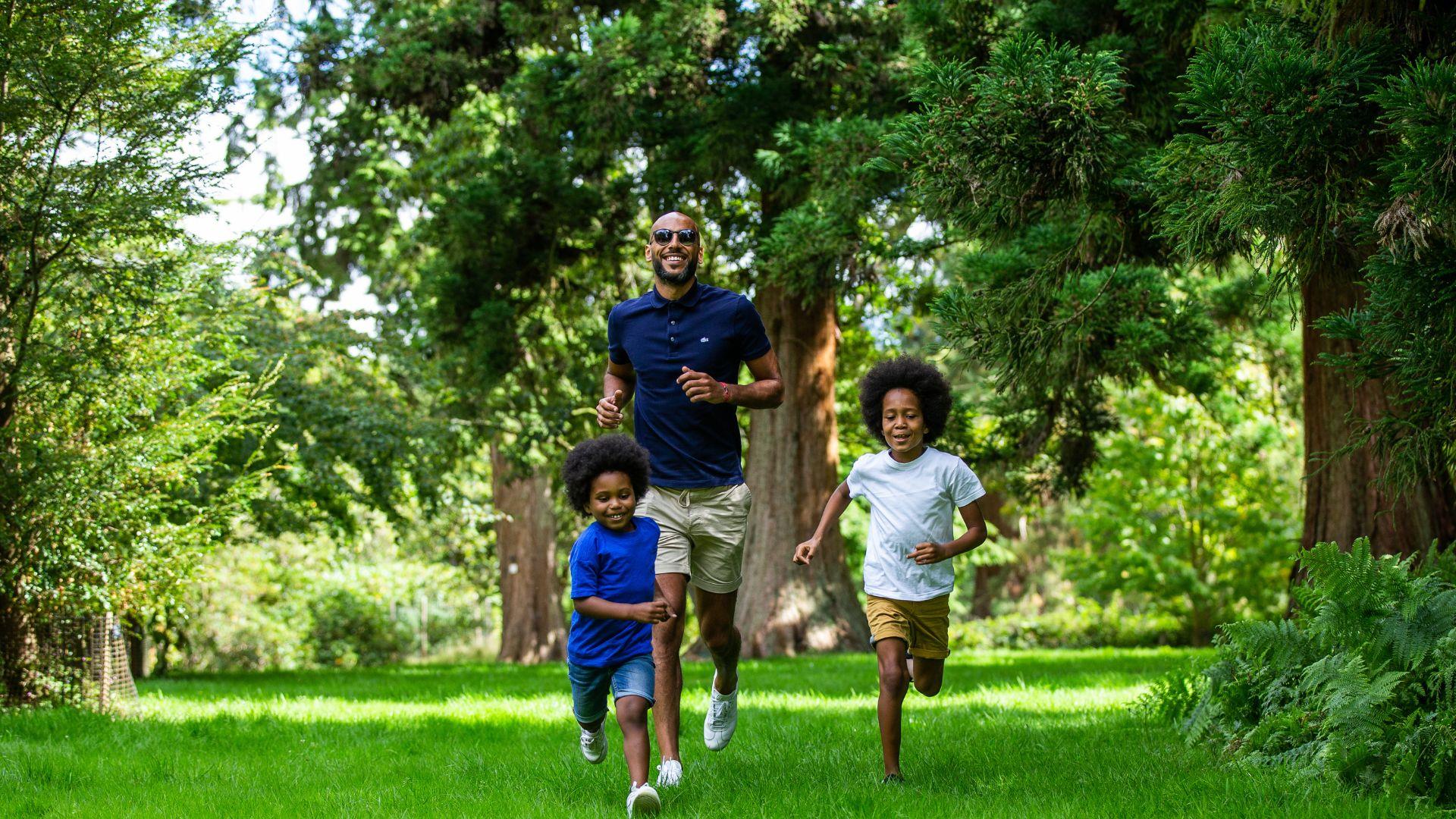 Westonbirt Arboretum family running