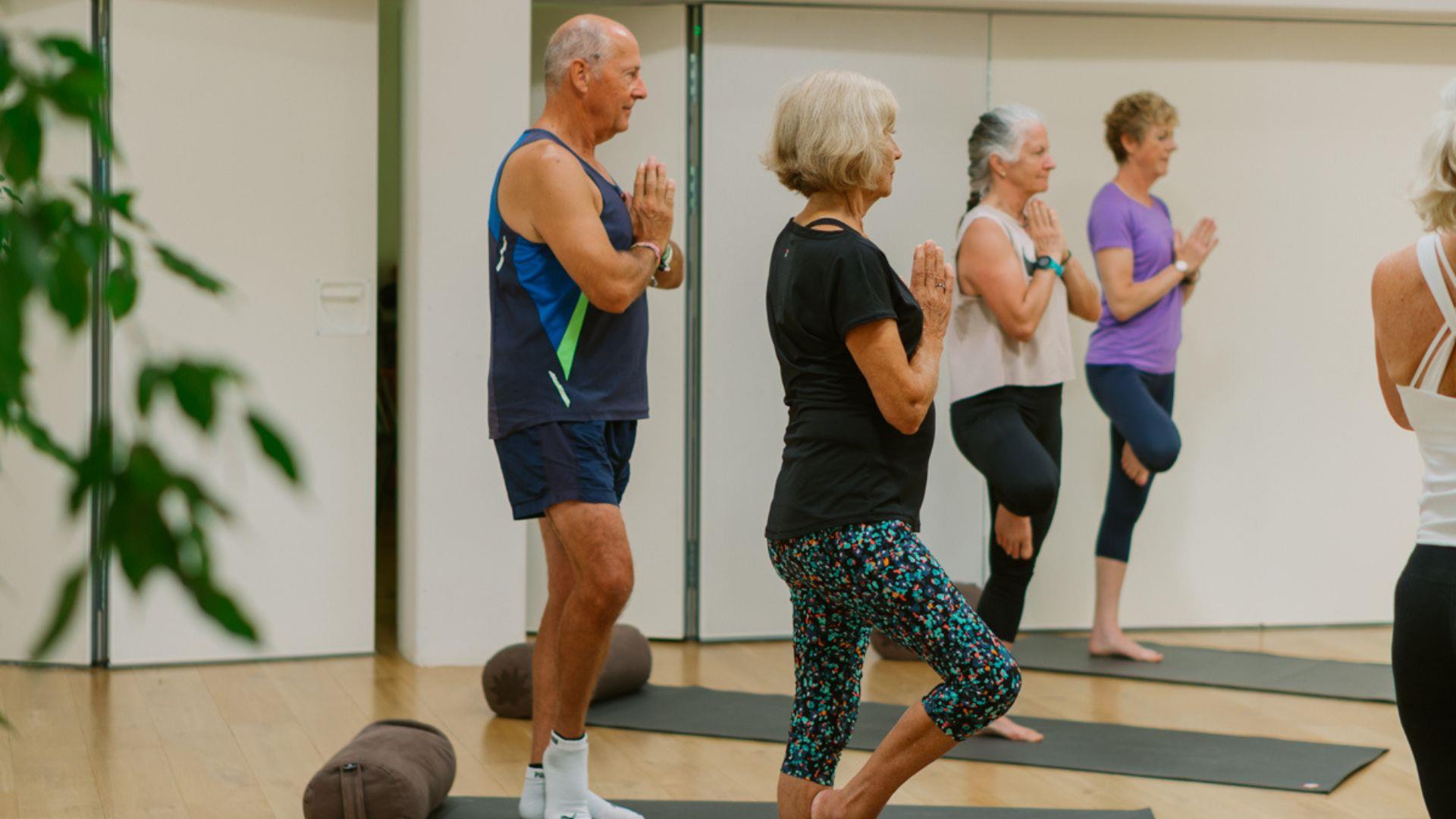 Combe Grove yoga class