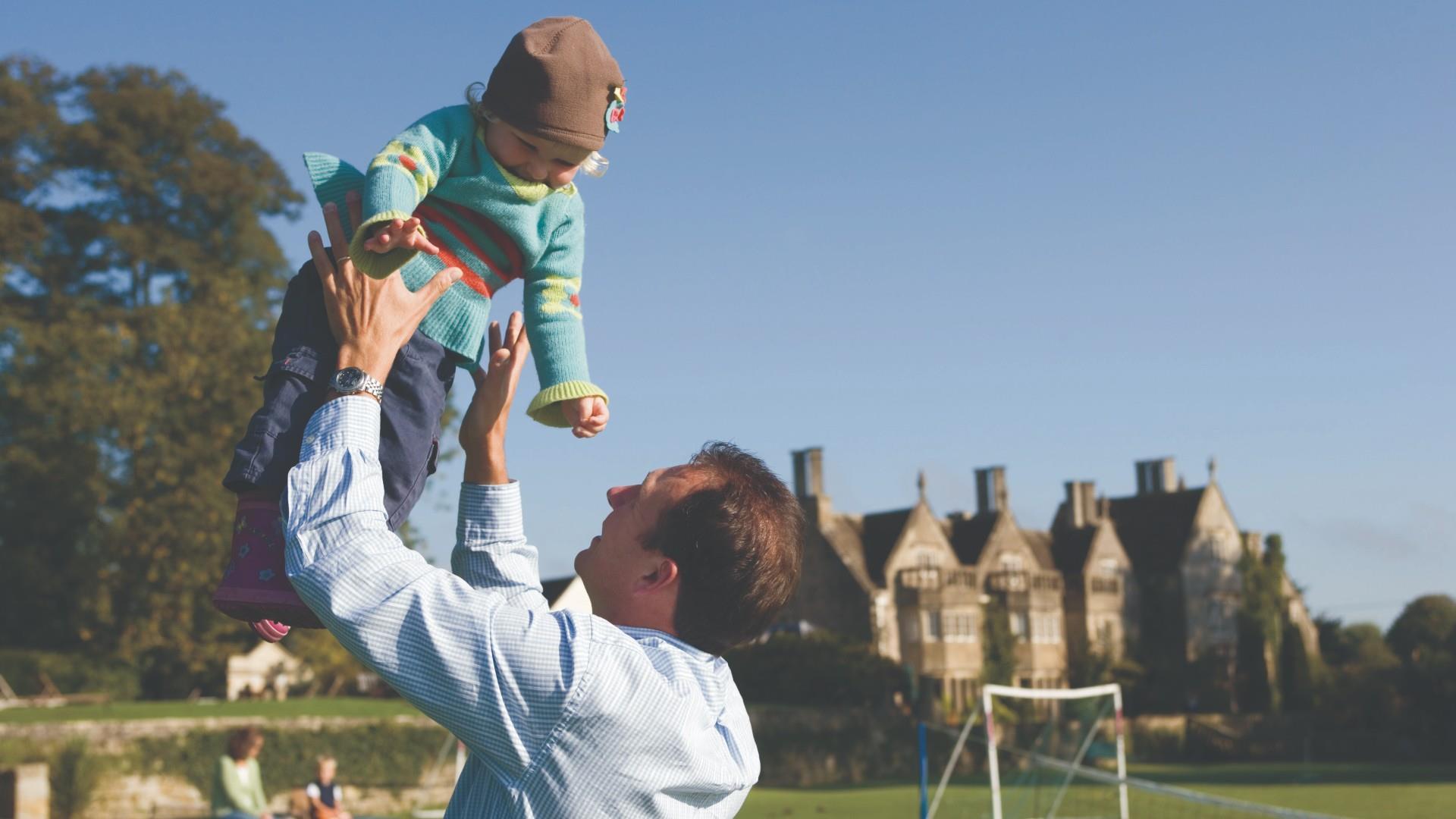 Woolley Grange Child in Air