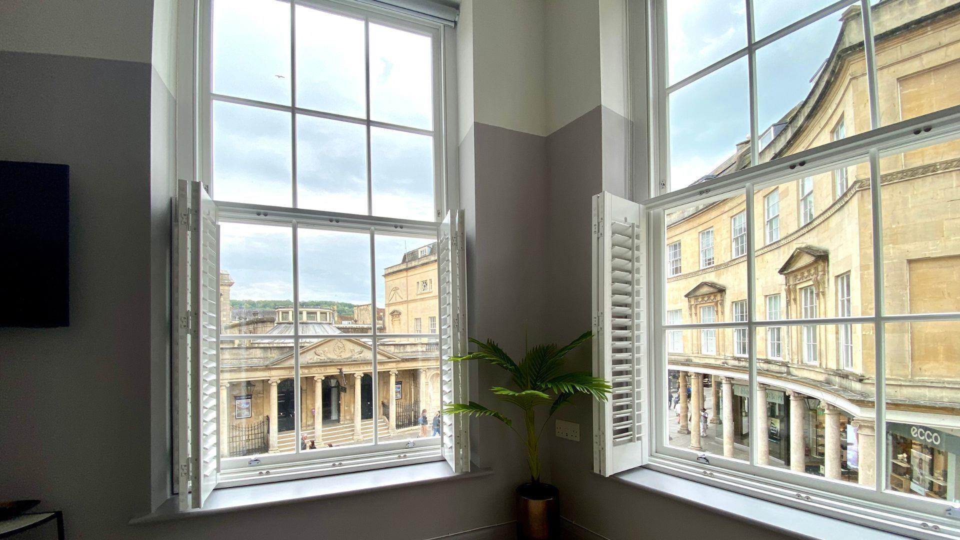 Room overlooking Roman Baths