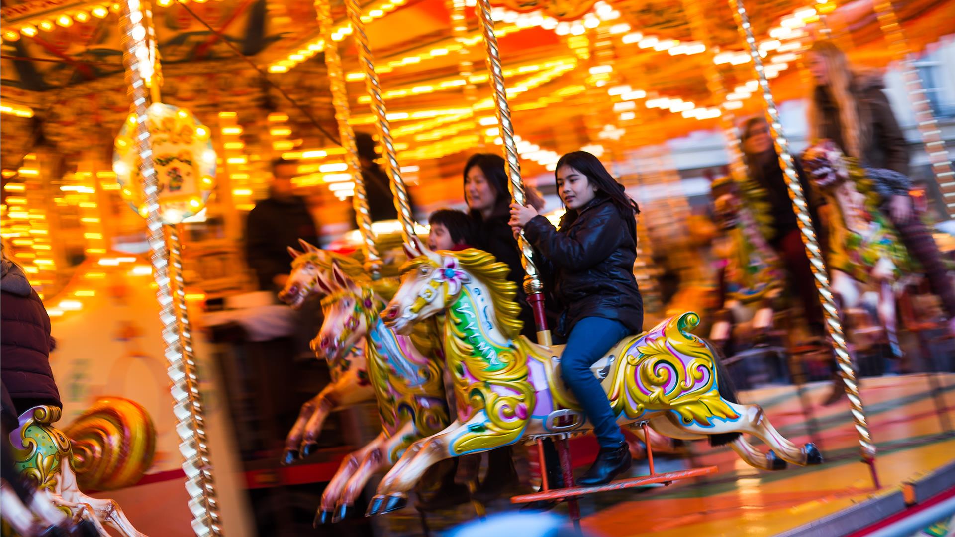 Christmas carousel