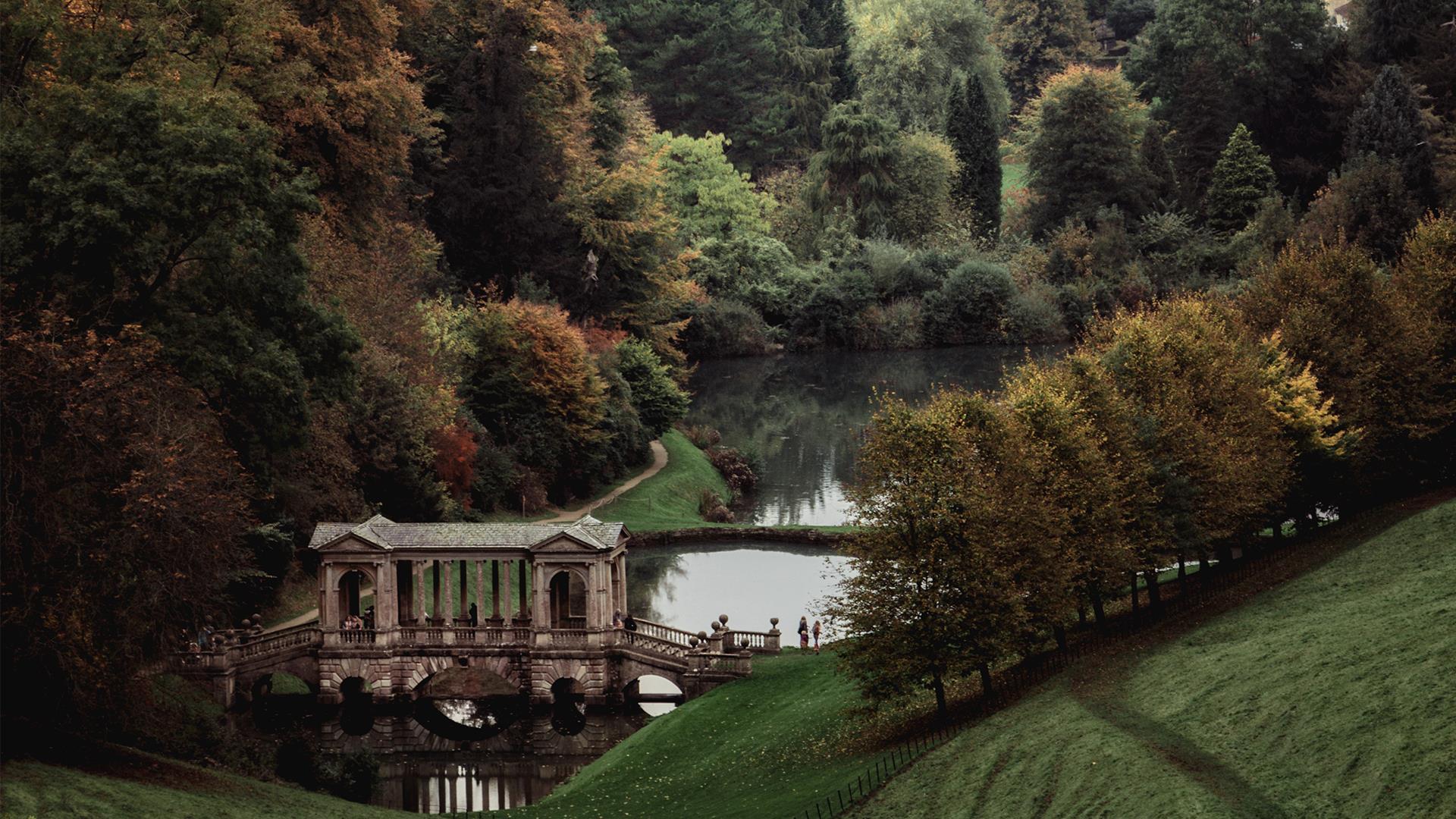 Prior Park in autumn