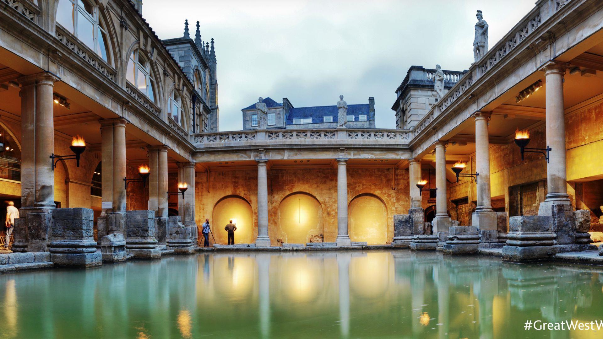 Roman Baths, Bath - credit VisitBath