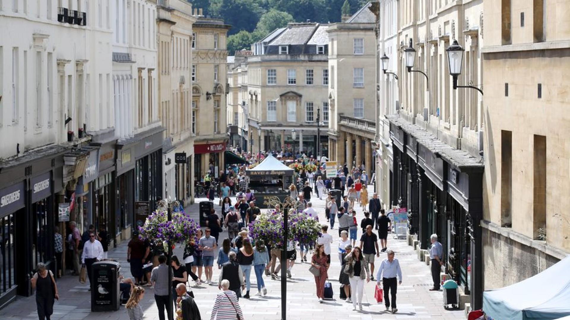 Central Bath Shopping Visit Bath