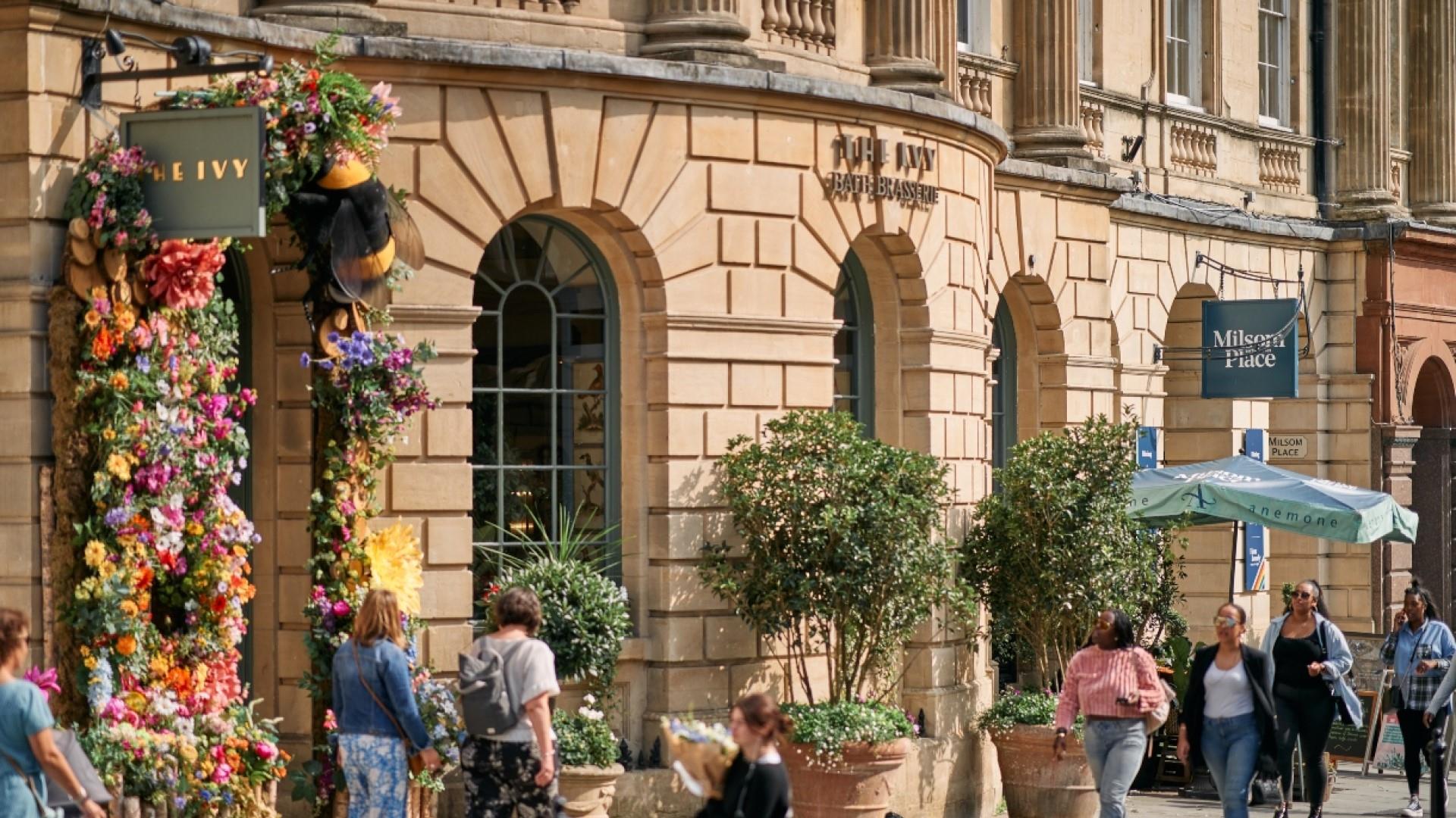 Milsom Street Shopping Area Visit Bath