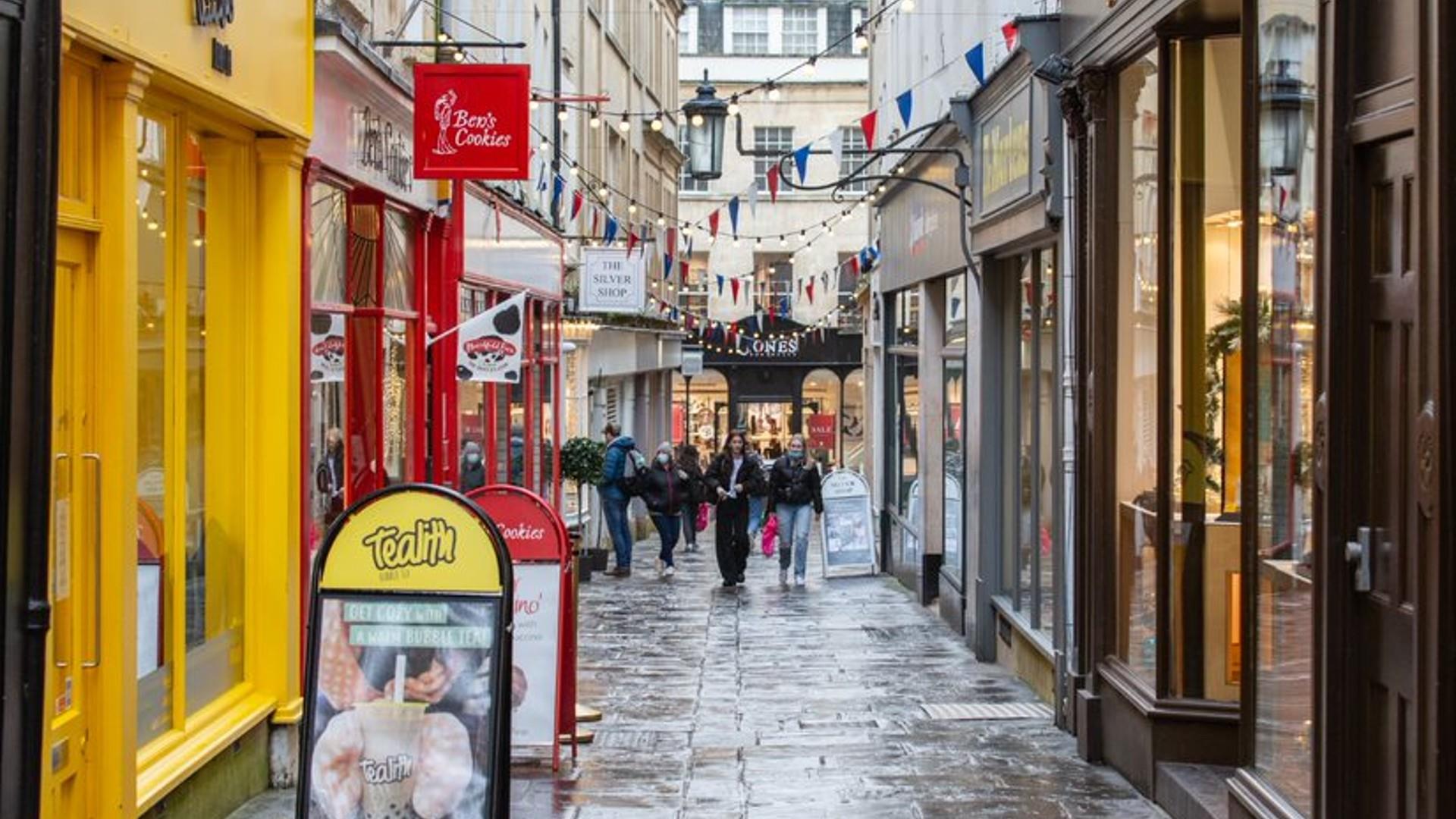 Shops in Union Passage