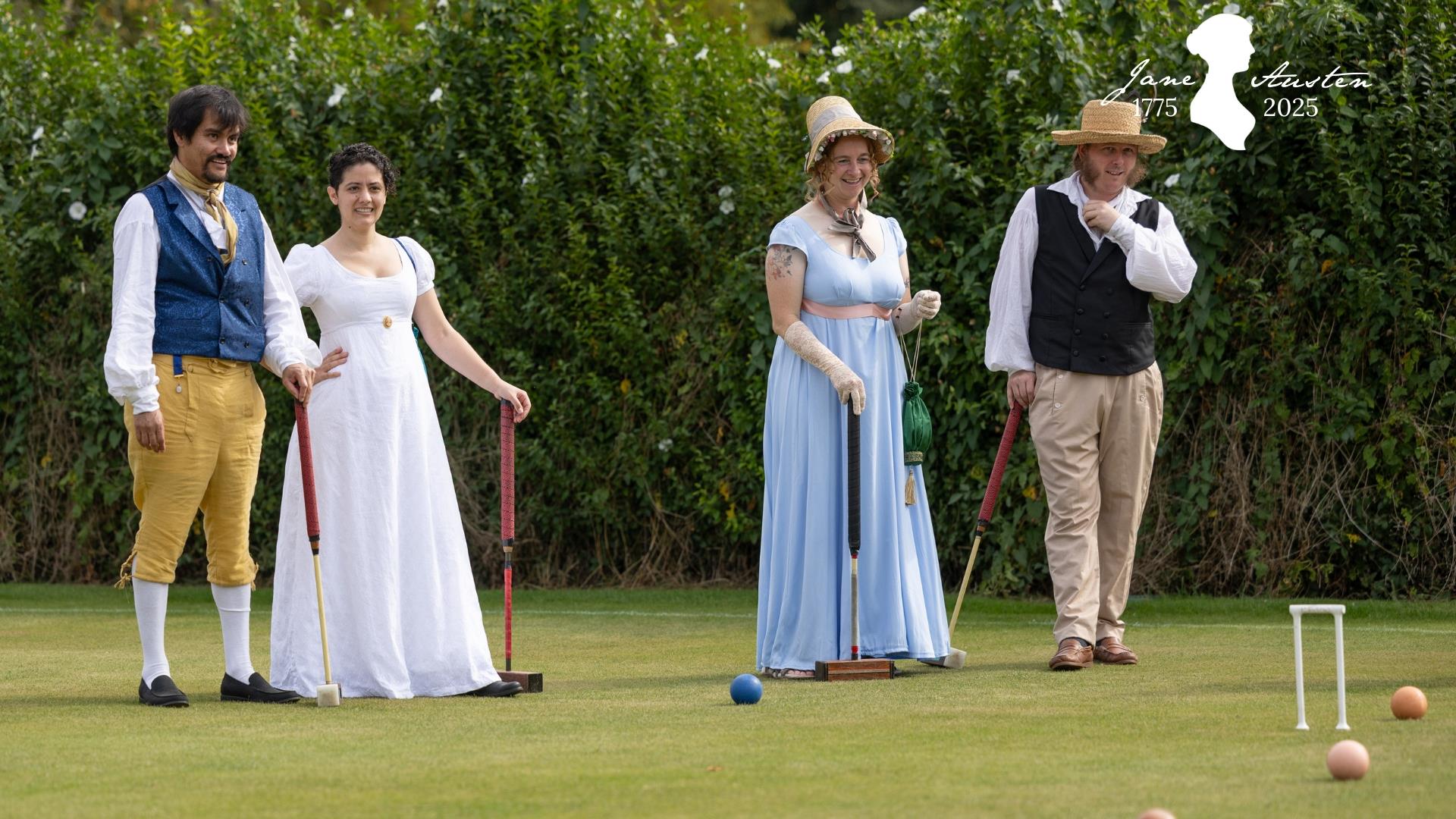 Croquet at The Jane Austen Festival