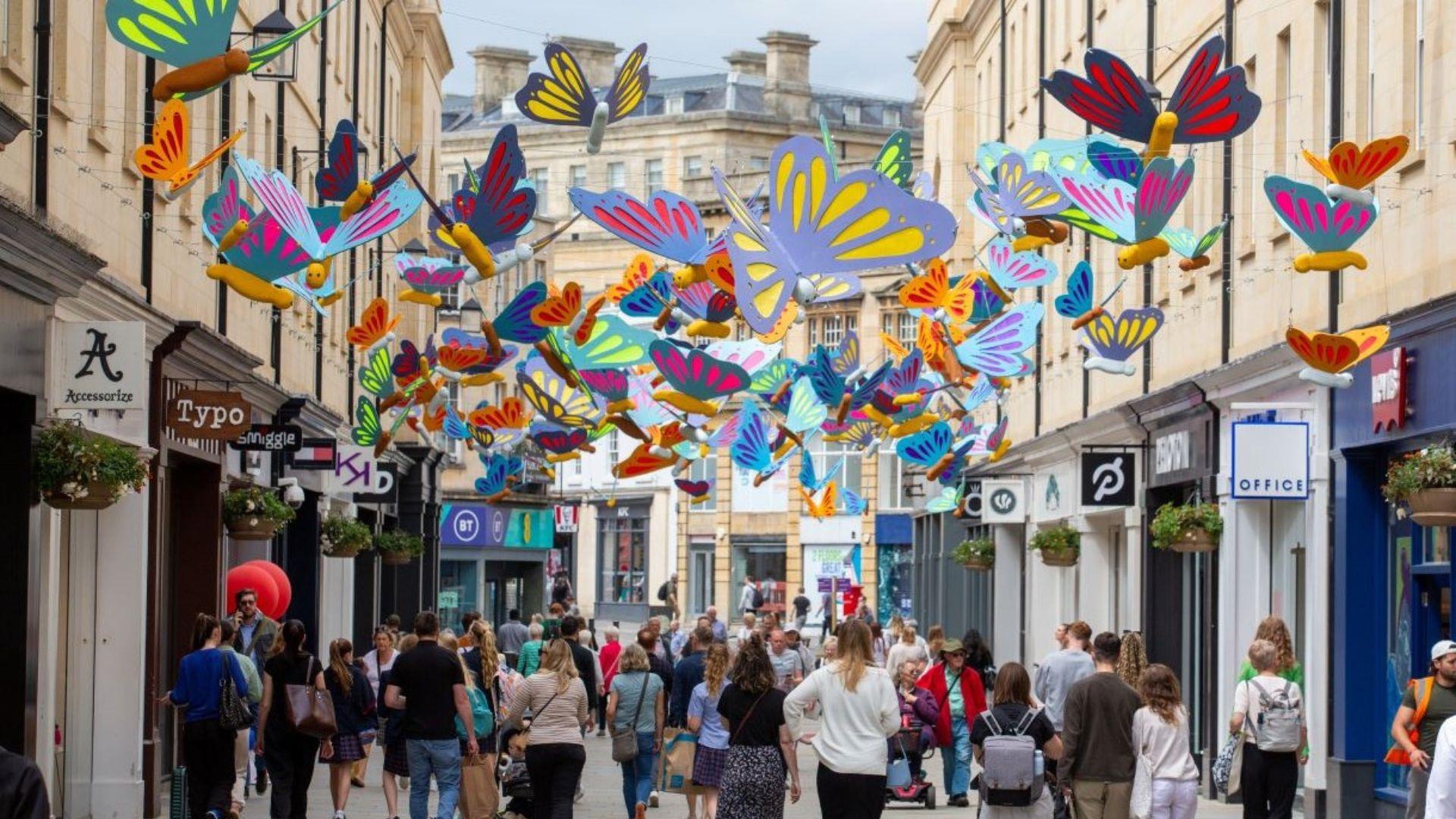 SouthGate Bath - Butterflies