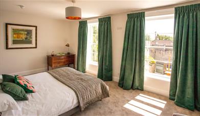 Green bedroom