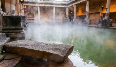 The Great Bath at The Roman Baths, Bath 