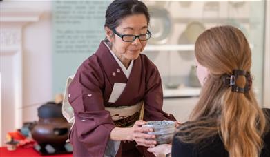 Tea ceremony at The Museum of East Asian Art