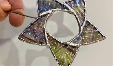 Copper Foil Glass