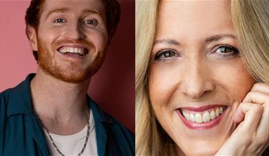 A photo of comedians Ali Woods & Sally-Anne Hayward