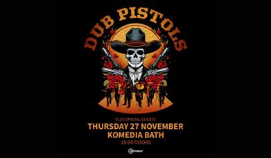 A poster for Dub Pistols 