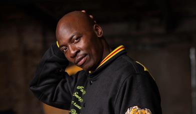 A photo of the comedian Eddie Kadi