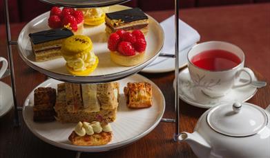 Afternoon tea snacks and pastries