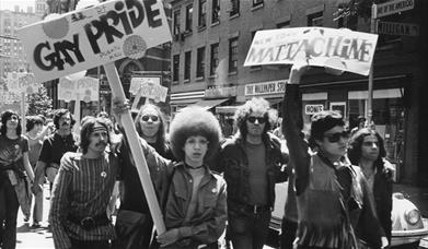 Original Stonewall March in New York City