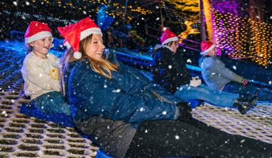 Twilight Tobogganing at Mendip Activity Centre
