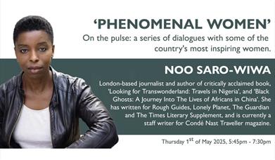 'Phenomenal Women' with Noo Saro-Wiwa
