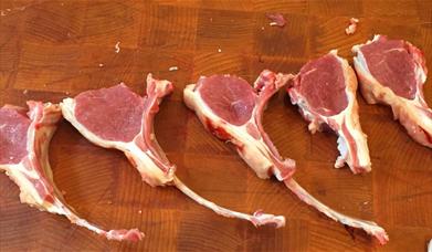 slabs of lamb