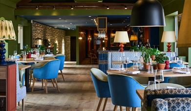 Lounge and restaurant interior