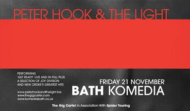 Peter Hook & The Light poster
