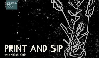 Print and Sip poster