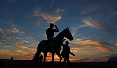 Summer Evening Racing at Bath Racecourse
