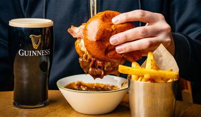 Ludo Guinness Burger